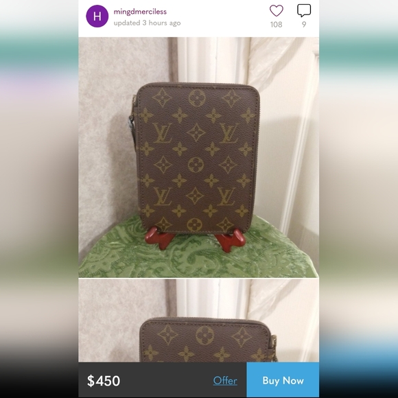 Louis Vuitton Vintage Monogram Passport Case (PROJECT) - Picture 6 of 6